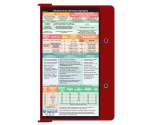 WhiteCoat Clipboard® - Red OB Ultrasonography Edition